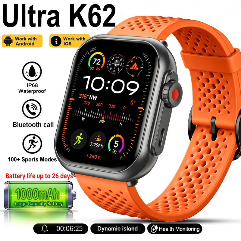 Yeni Watch Ultra K62 Akıllı Sa - Aquatic Sports Performance incelemesi ve fiyatı